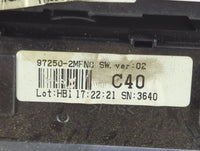2013-2016 Hyundai Genesis Climate Control Module Temperature AC/Heater Replacement P/N:97250-2MFN0 Fits Fits 2013 2014 2015 