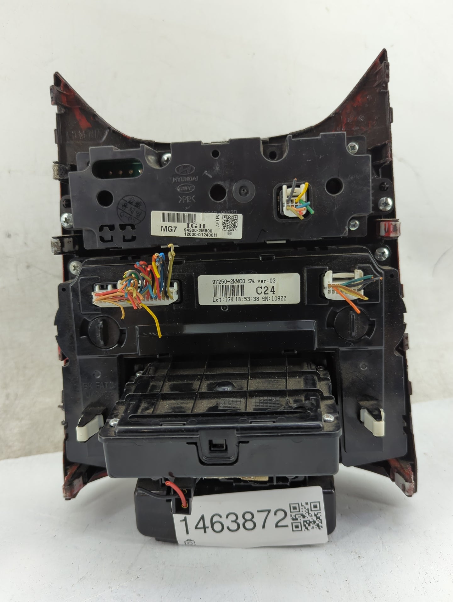 2013-2016 Hyundai Genesis Climate Control Module Temperature AC/Heater Replacement P/N:97250-2MMC0 Fits Fits 2013 2014 2015 