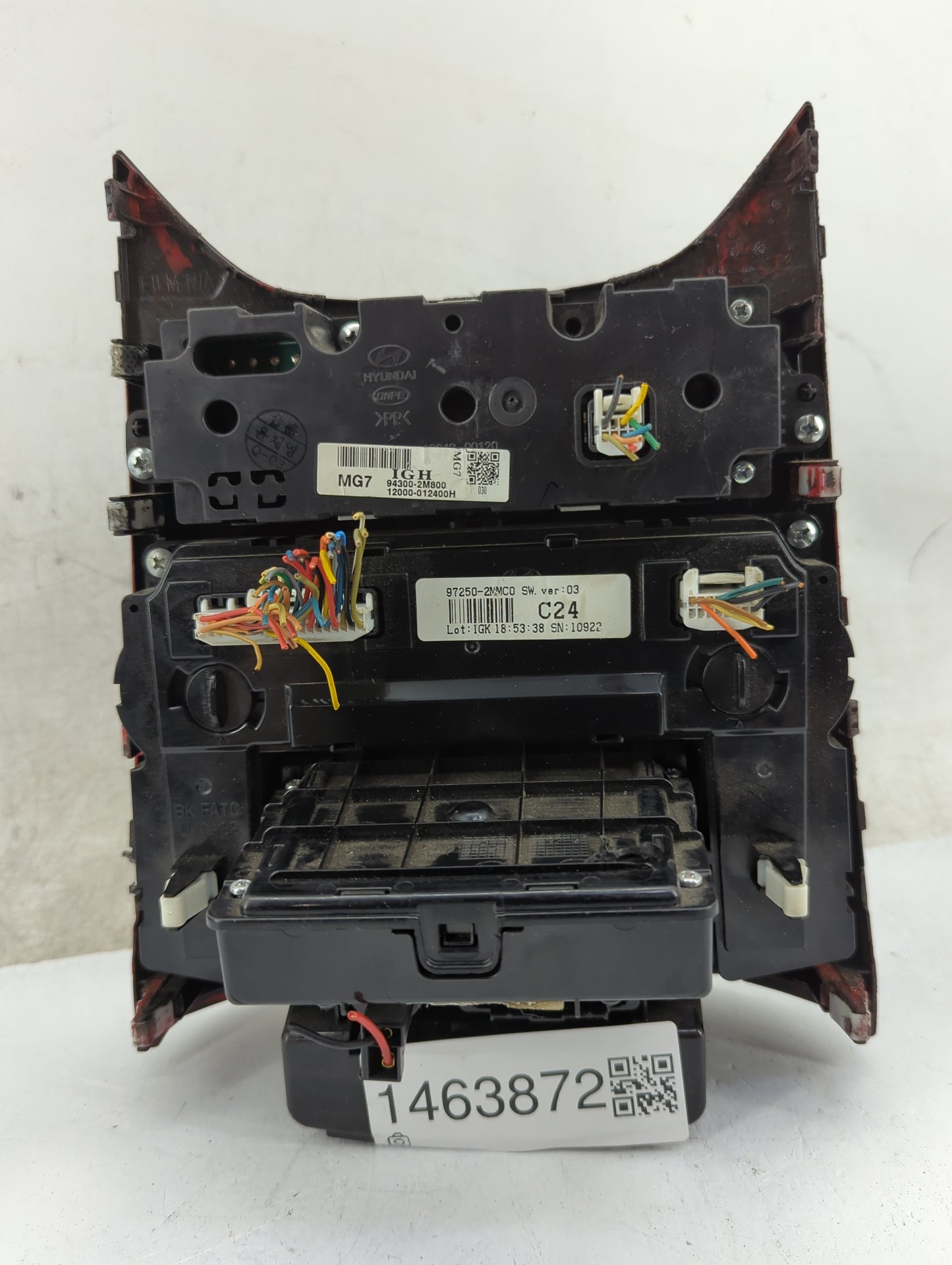 2013-2016 Hyundai Genesis Climate Control Module Temperature AC/Heater Replacement P/N:97250-2MMC0 Fits Fits 2013 2014 2015 