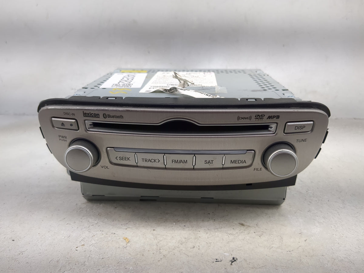 2013 Hyundai Genesis Radio AM FM Cd Player Receiver Replacement P/N:965603M501N87 AN340EPAN, 3T965-51060 Fits OEM Used Auto 