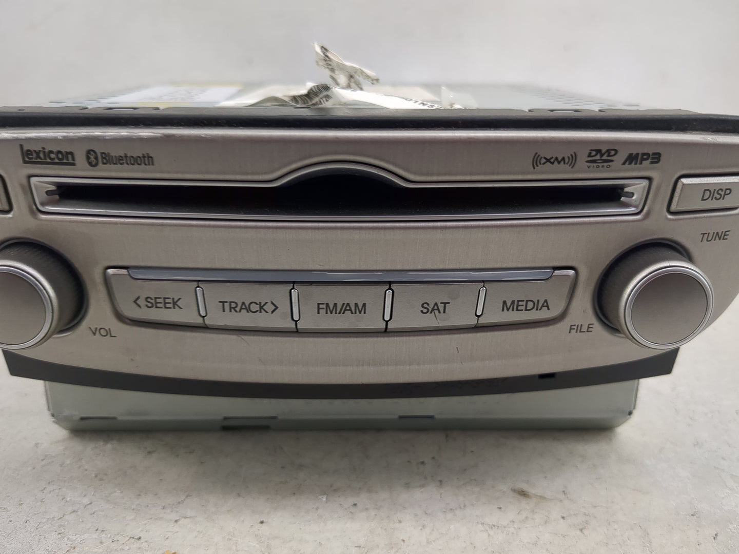 2013 Hyundai Genesis Radio AM FM Cd Player Receiver Replacement P/N:965603M501N87 AN340EPAN, 3T965-51060 Fits OEM Used Auto 