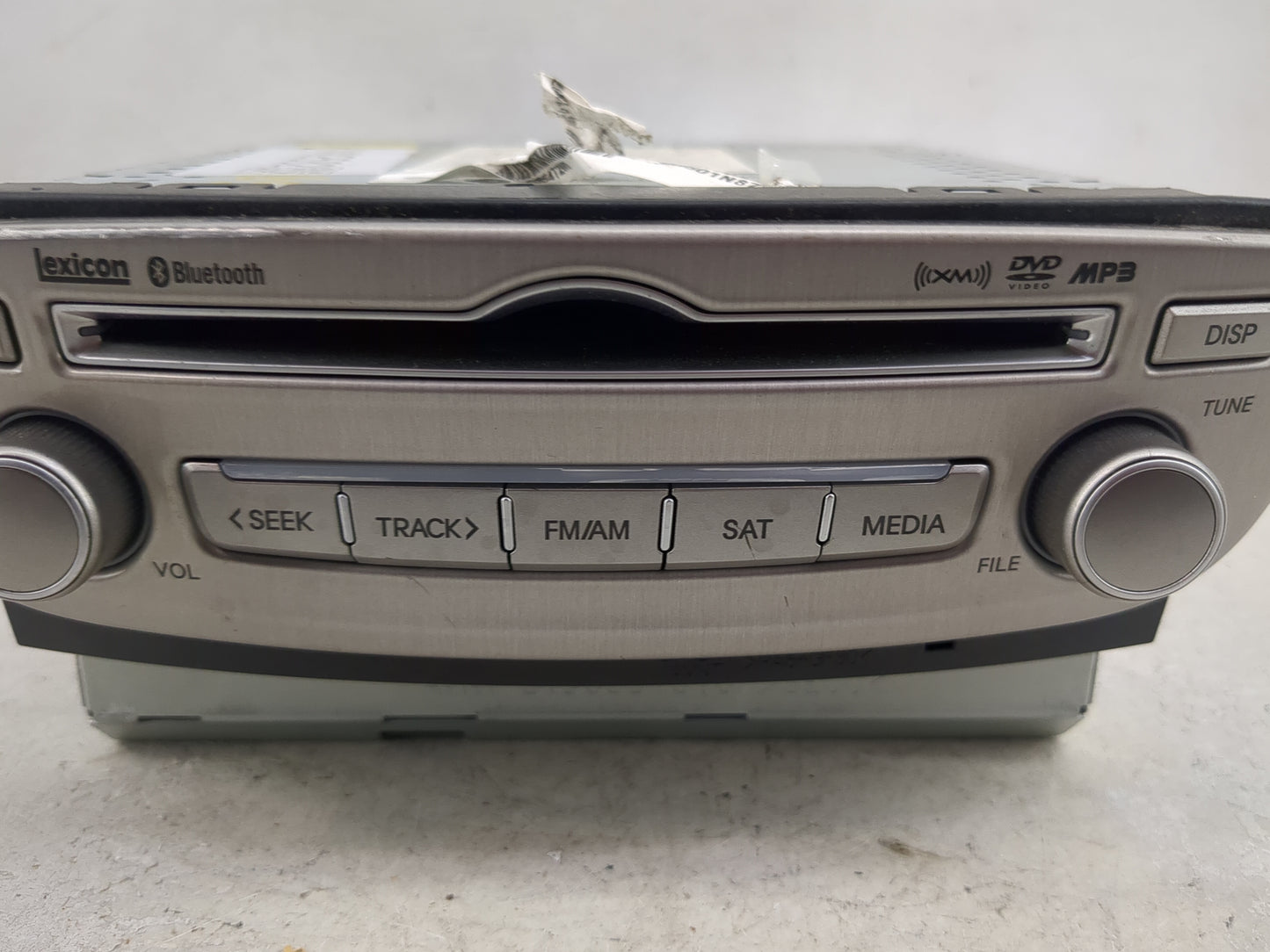 2013 Hyundai Genesis Radio AM FM Cd Player Receiver Replacement P/N:965603M501N87 AN340EPAN, 3T965-51060 Fits OEM Used Auto 