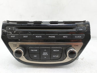 compare product 2013-2015 Hyundai Genesis Radio AM FM Cd Player Receiver Replacement P/N:965602M770YHG AN242DKAN Fits Fits 2013 2014 2015 OEM Used Auto Parts