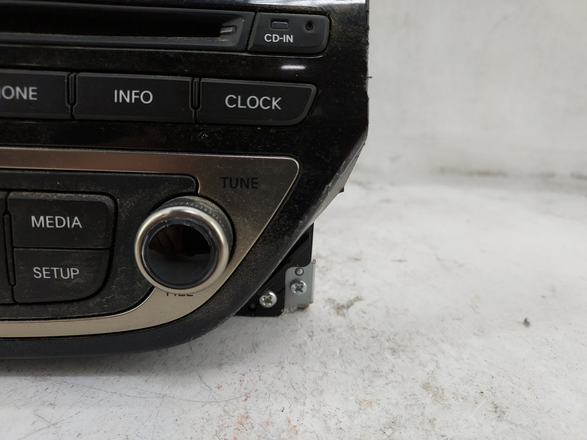 2013-2015 Hyundai Genesis Radio AM FM Cd Player Receiver Replacement P/N:965602M770YHG AN242DKAN Fits Fits 2013 2014 2015 OE