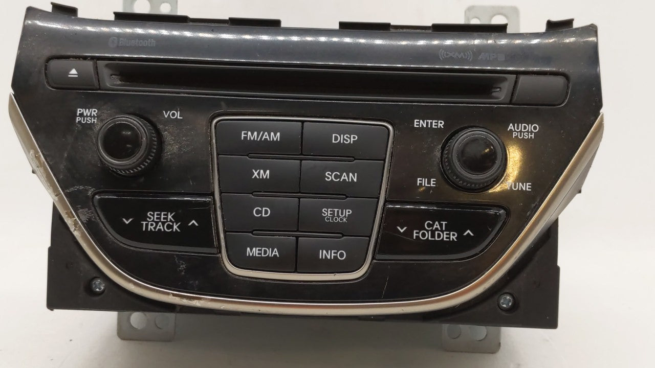 2013-2013 Hyundai Genesis Am Fm Cd Player Radio Receiver - Oemusedautoparts1.com