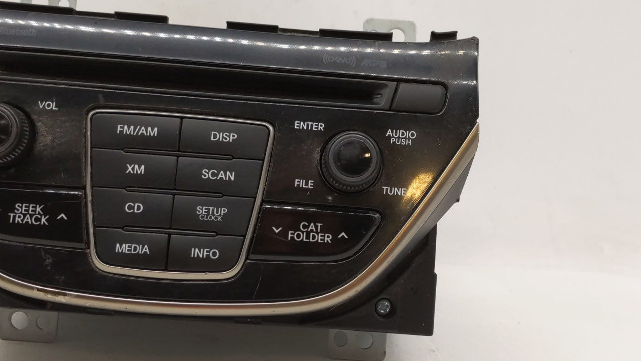 2013-2013 Hyundai Genesis Am Fm Cd Player Radio Receiver - Oemusedautoparts1.com