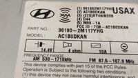 2013-2013 Hyundai Genesis Am Fm Cd Player Radio Receiver - Oemusedautoparts1.com