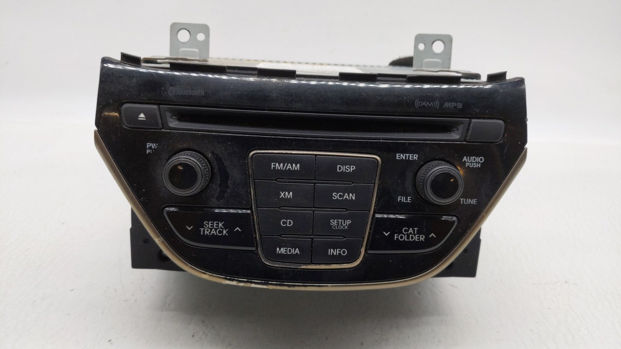 2013-2013 Hyundai Genesis Am Fm Cd Player Radio Receiver - Oemusedautoparts1.com