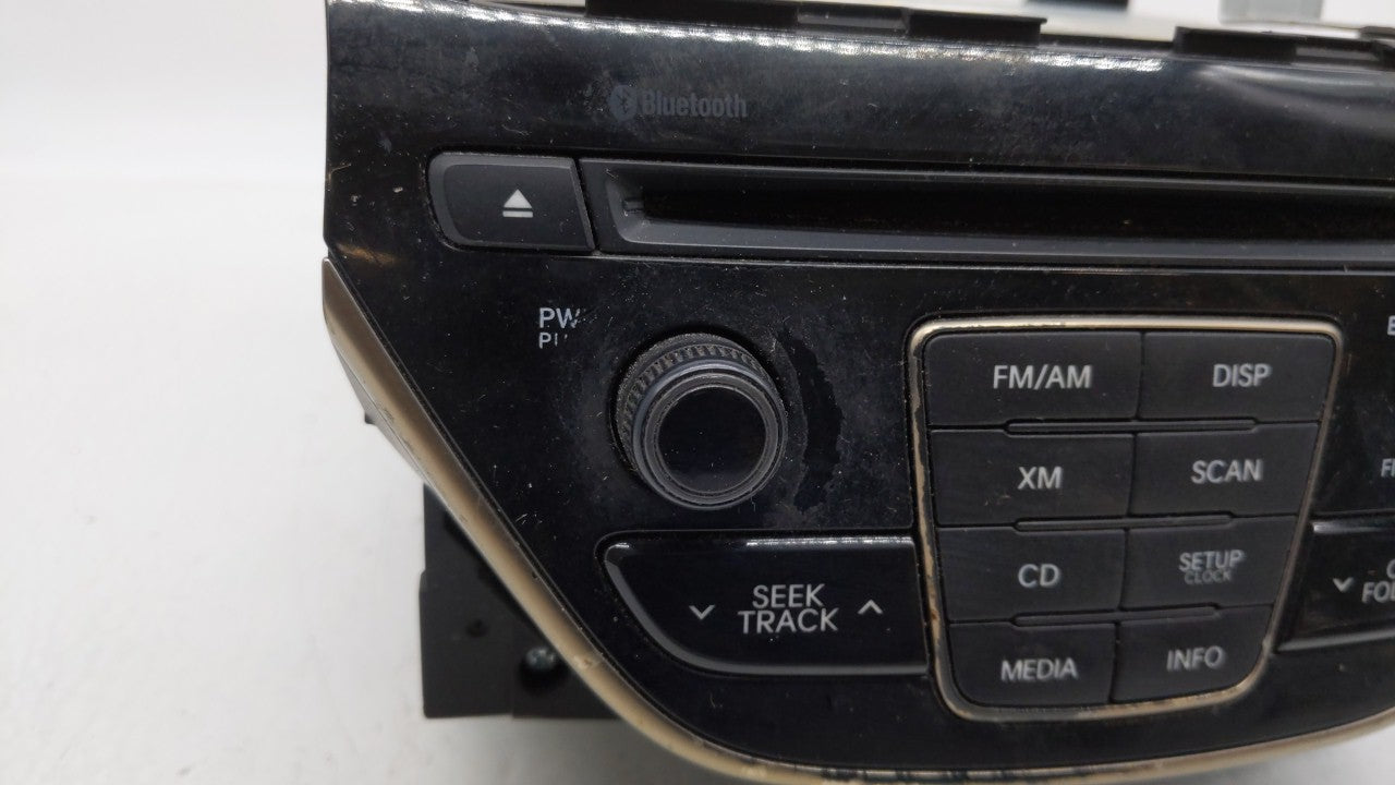 2013-2013 Hyundai Genesis Am Fm Cd Player Radio Receiver - Oemusedautoparts1.com