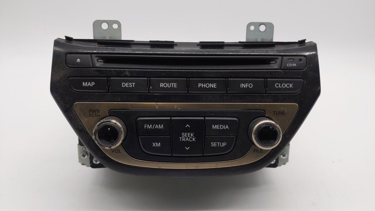 2013-2015 Hyundai Genesis Am Fm Cd Player Radio Receiver 281346 - Oemusedautoparts1.com