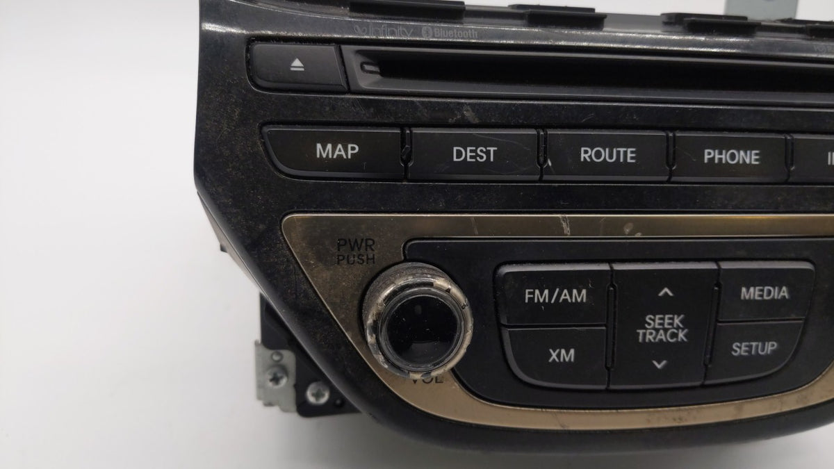 2013-2015 Hyundai Genesis Am Fm Cd Player Radio Receiver 281346 - Oemusedautoparts1.com