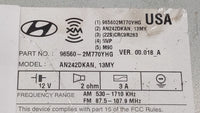 2013-2015 Hyundai Genesis Am Fm Cd Player Radio Receiver 281346 - Oemusedautoparts1.com