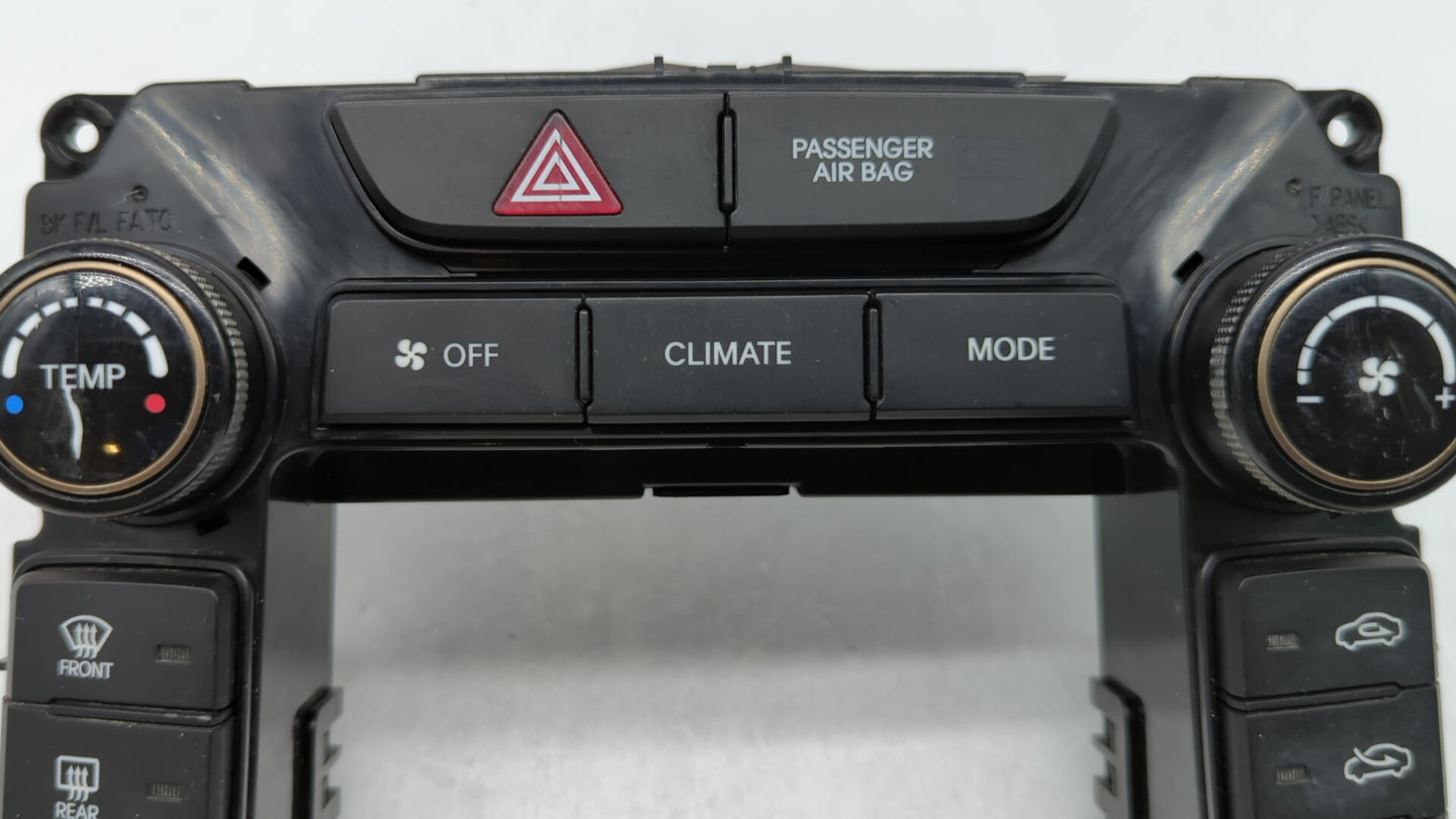 2013 Hyundai Genesis Climate Control Module Temperature AC/Heater Replacement Fits OEM Used Auto Parts - Oemusedautoparts1.c