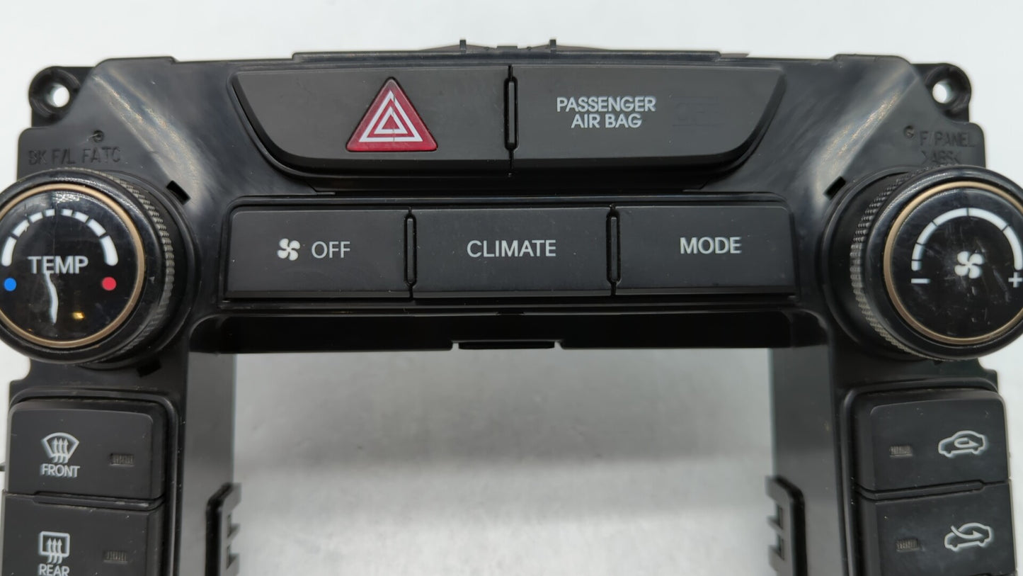 2013 Hyundai Genesis Climate Control Module Temperature AC/Heater Replacement Fits OEM Used Auto Parts - Oemusedautoparts1.c