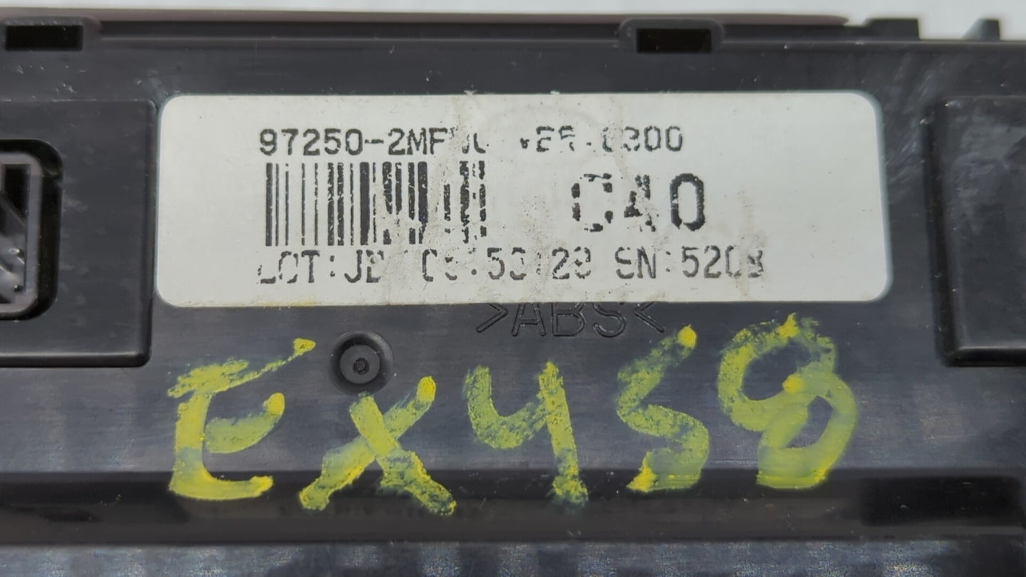 2013 Hyundai Genesis Climate Control Module Temperature AC/Heater Replacement Fits OEM Used Auto Parts - Oemusedautoparts1.c