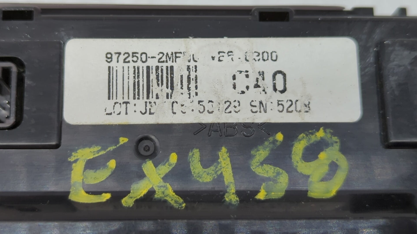 2013 Hyundai Genesis Climate Control Module Temperature AC/Heater Replacement Fits OEM Used Auto Parts - Oemusedautoparts1.c