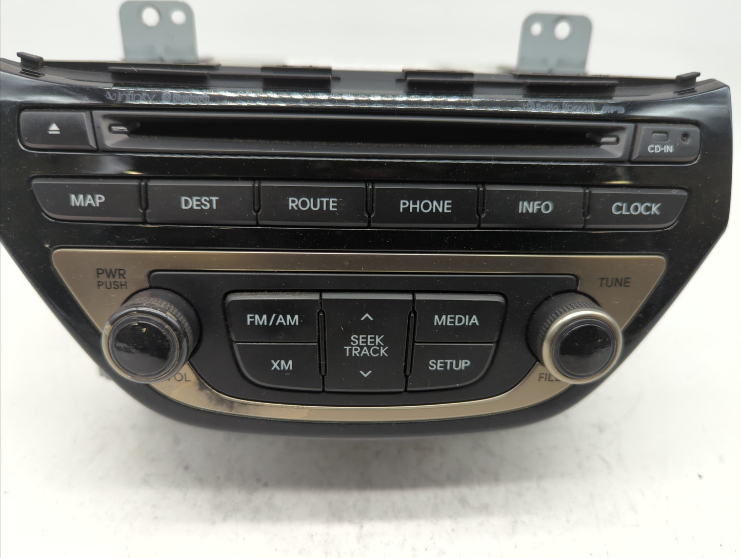 2013-2015 Hyundai Genesis Am Fm Cd Player Radio Receiver - Oemusedautoparts1.com