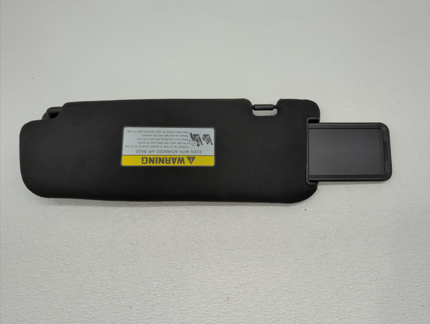 2009-2016 Hyundai Genesis Sun Visor Shade Replacement Passenger Right Mirror Fits Fits 2009 2010 2011 2012 2013 2014 2015 20