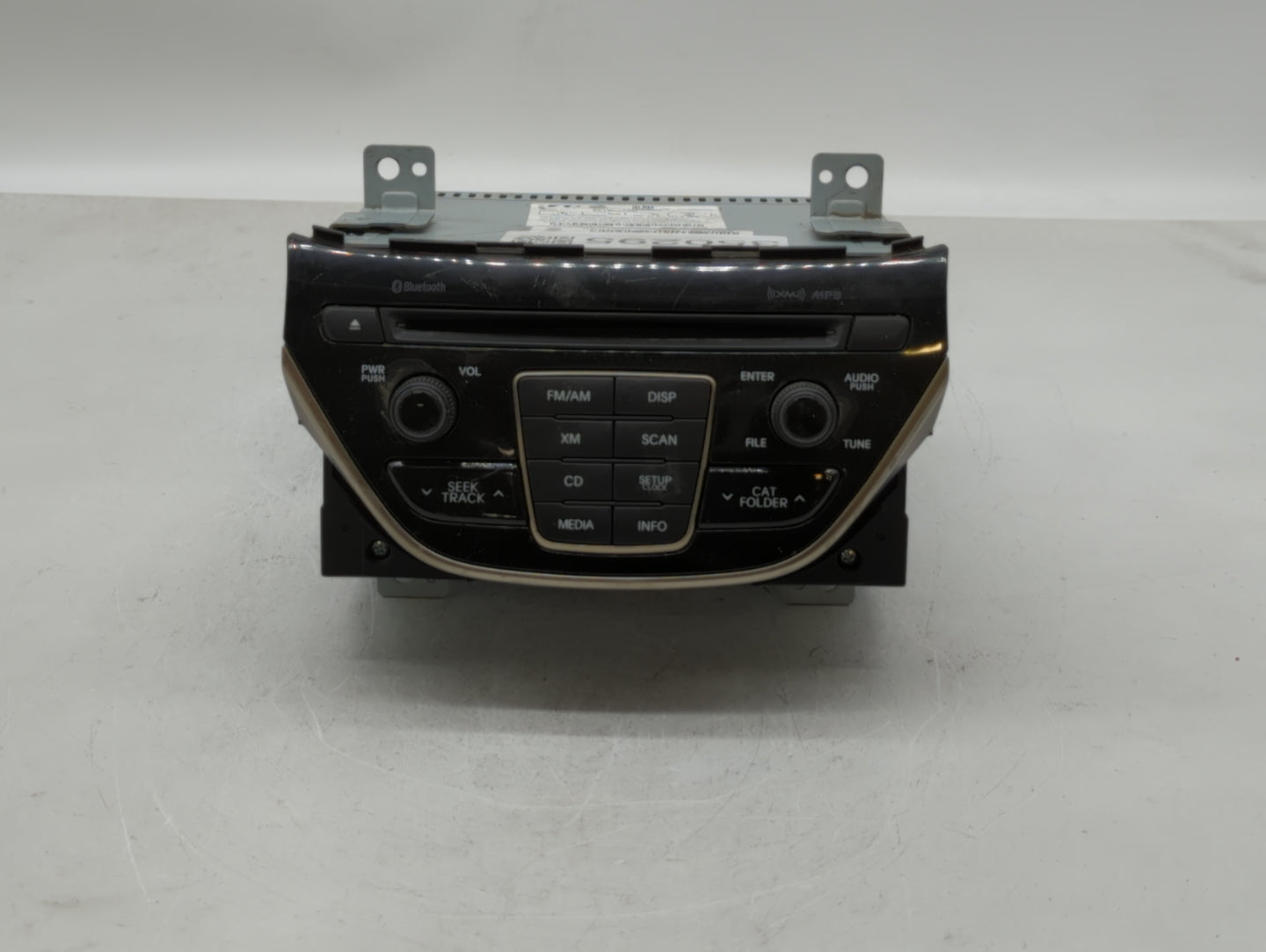 2013 Hyundai Genesis Radio AM FM Cd Player Receiver Replacement P/N:96180-2M117YHG Fits OEM Used Auto Parts - Oemusedautopar