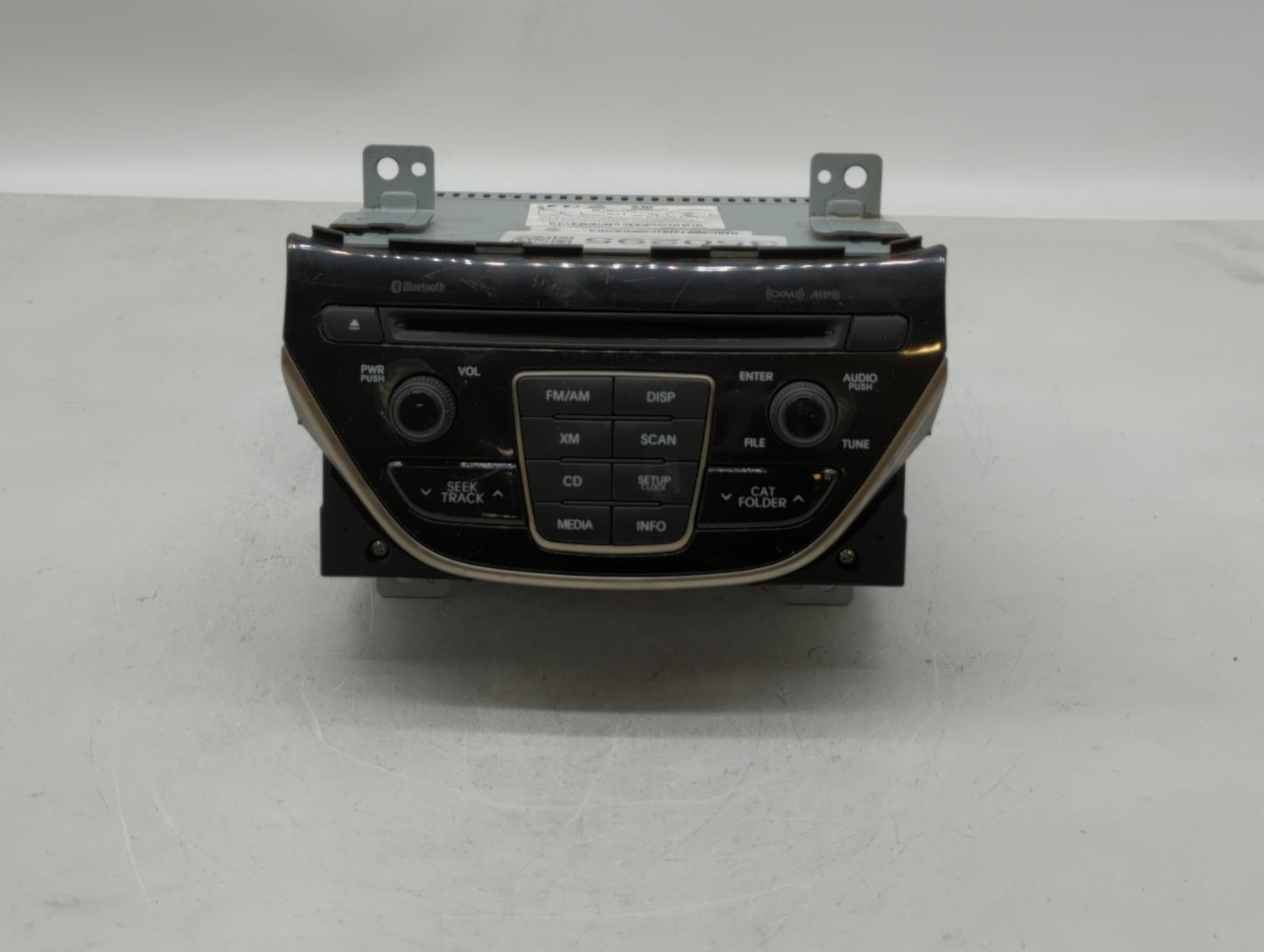 2013 Hyundai Genesis Radio AM FM Cd Player Receiver Replacement P/N:96180-2M117YHG Fits OEM Used Auto Parts - Oemusedautopar