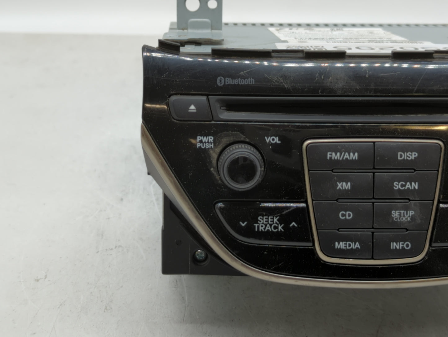 2013 Hyundai Genesis Radio AM FM Cd Player Receiver Replacement P/N:96180-2M117YHG Fits OEM Used Auto Parts - Oemusedautopar