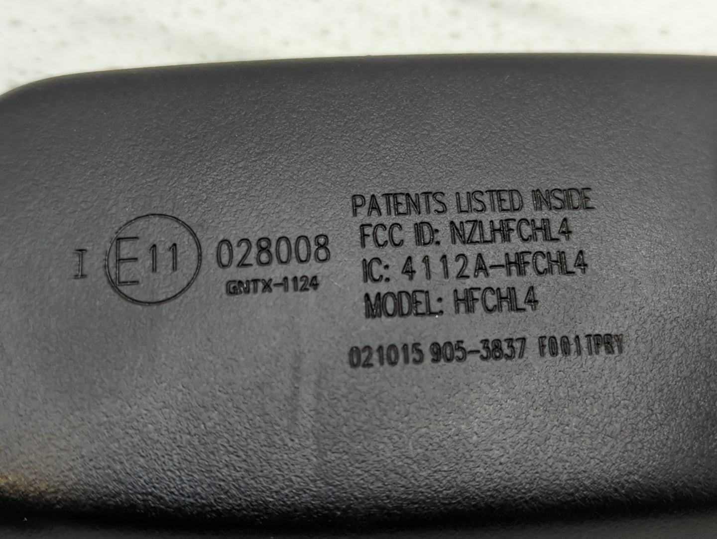 2009-2012 Hyundai Genesis Interior Rear View Mirror Replacement OEM P/N:E11026006 E11028008 Fits OEM Used Auto Parts - Oemus