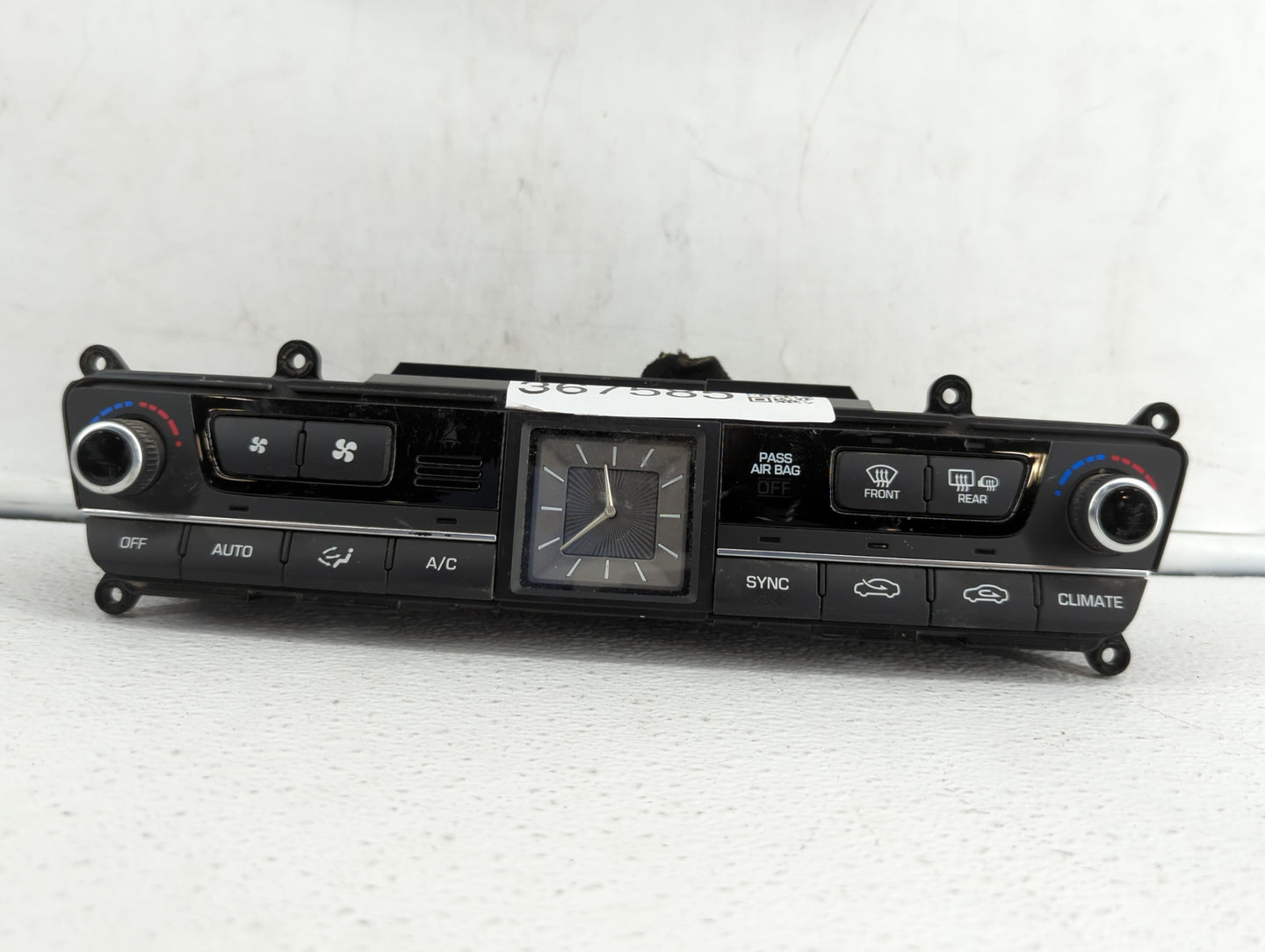 2013-2016 Hyundai Genesis Climate Control Module Temperature AC/Heater Replacement P/N:94300-2M800 97250 2MMC1 Fits OEM Used