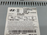 2013-2013 Hyundai Genesis Am Fm Cd Player Radio Receiver - Oemusedautoparts1.com