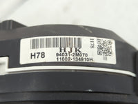 2013 Hyundai Genesis Instrument Cluster Speedometer Gauges P/N:94031-2M070 Fits OEM Used Auto Parts - Oemusedautoparts1.com