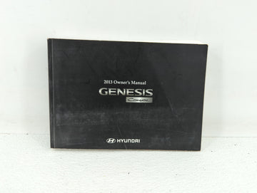 2013 Hyundai Genesis Owners Manual Book Guide OEM Used Auto Parts - Oemusedautoparts1.com