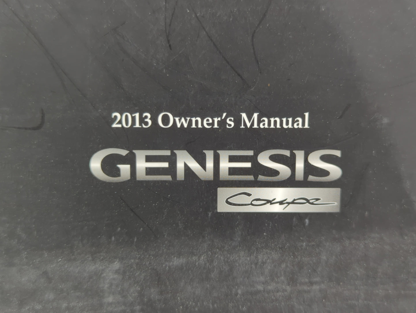 2013 Hyundai Genesis Owners Manual Book Guide OEM Used Auto Parts - Oemusedautoparts1.com