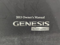 2013 Hyundai Genesis Owners Manual Book Guide OEM Used Auto Parts - Oemusedautoparts1.com