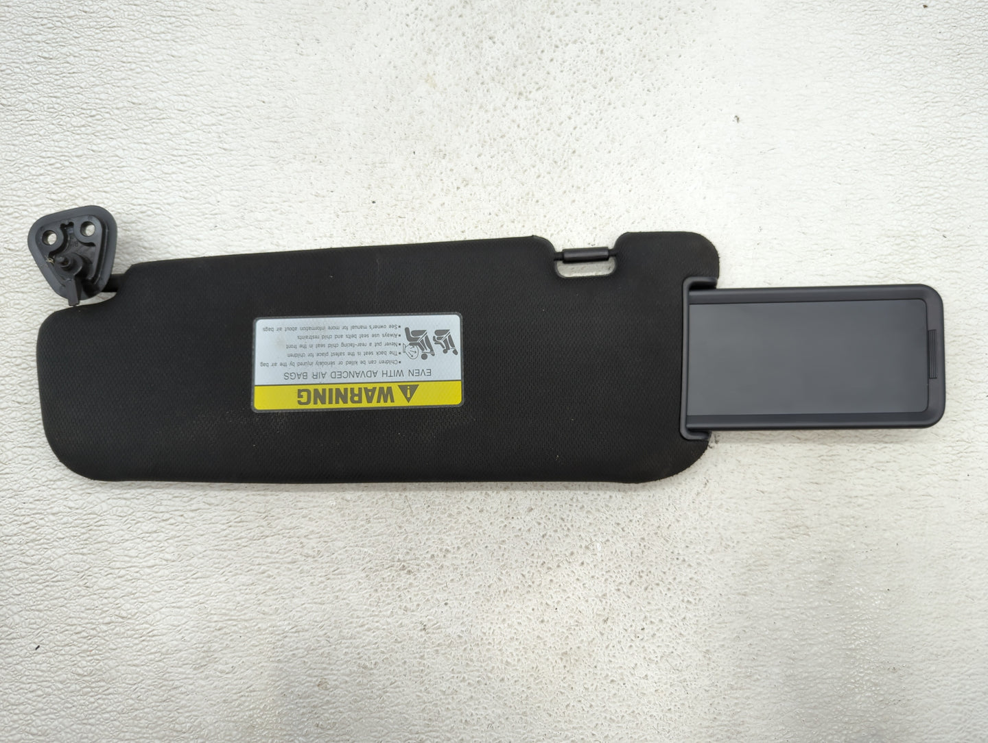 2009-2016 Hyundai Genesis Sun Visor Shade Replacement Passenger Right Mirror Fits Fits 2009 2010 2011 2012 2013 2014 2015 20