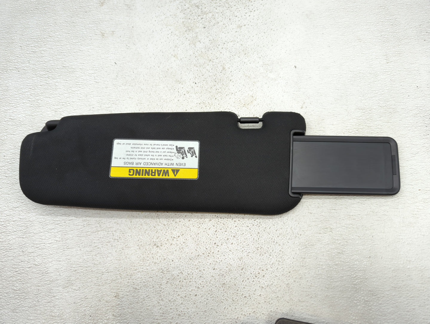 2009-2016 Hyundai Genesis Sun Visor Shade Replacement Passenger Right Mirror Fits Fits 2009 2010 2011 2012 2013 2014 2015 20