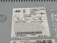 2013-2013 Hyundai Genesis Am Fm Cd Player Radio Receiver - Oemusedautoparts1.com