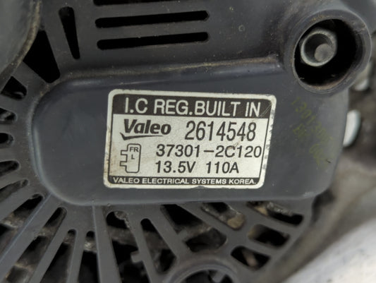 2013-2014 Hyundai Genesis Alternator Replacement Generator Charging Assembly Engine OEM P/N:37301-2C120 Fits Fits 2013 2014 OEM Used Auto Parts