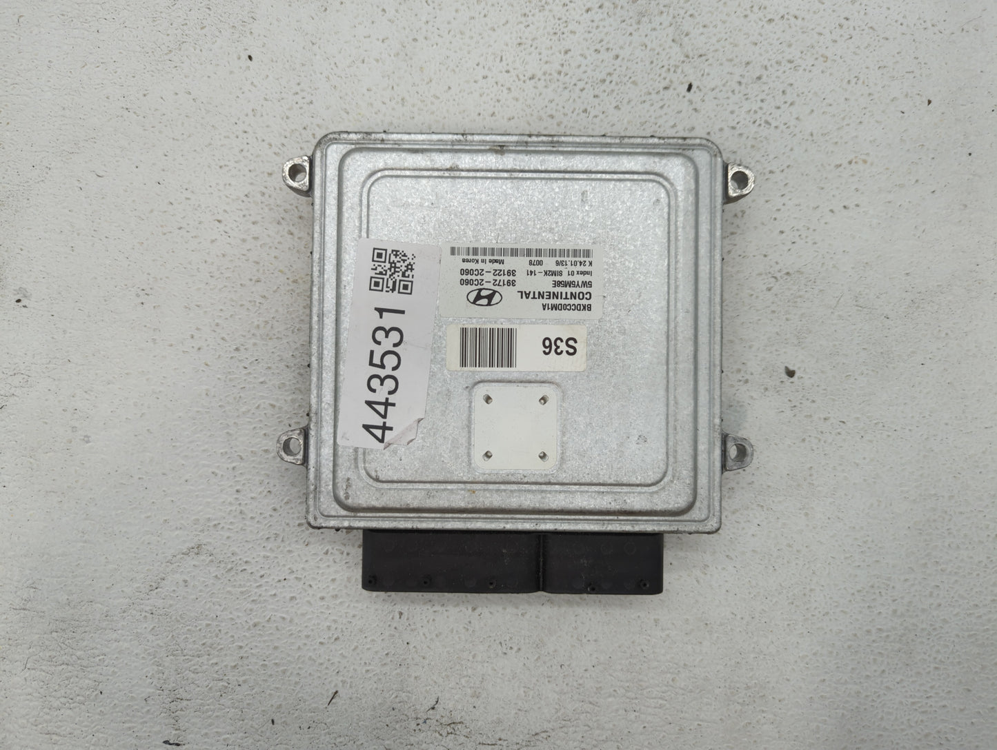 2013-2014 Hyundai Genesis PCM Engine Control Computer ECU ECM PCU OEM P/N:39122-2C060 39172-2C060 Fits Fits 2013 2014 OEM Us