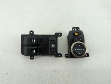 2013-2016 Hyundai Genesis Master Power Window Switch Replacement Driver Side Left P/N:202008375 202008374 Fits OEM Used Auto