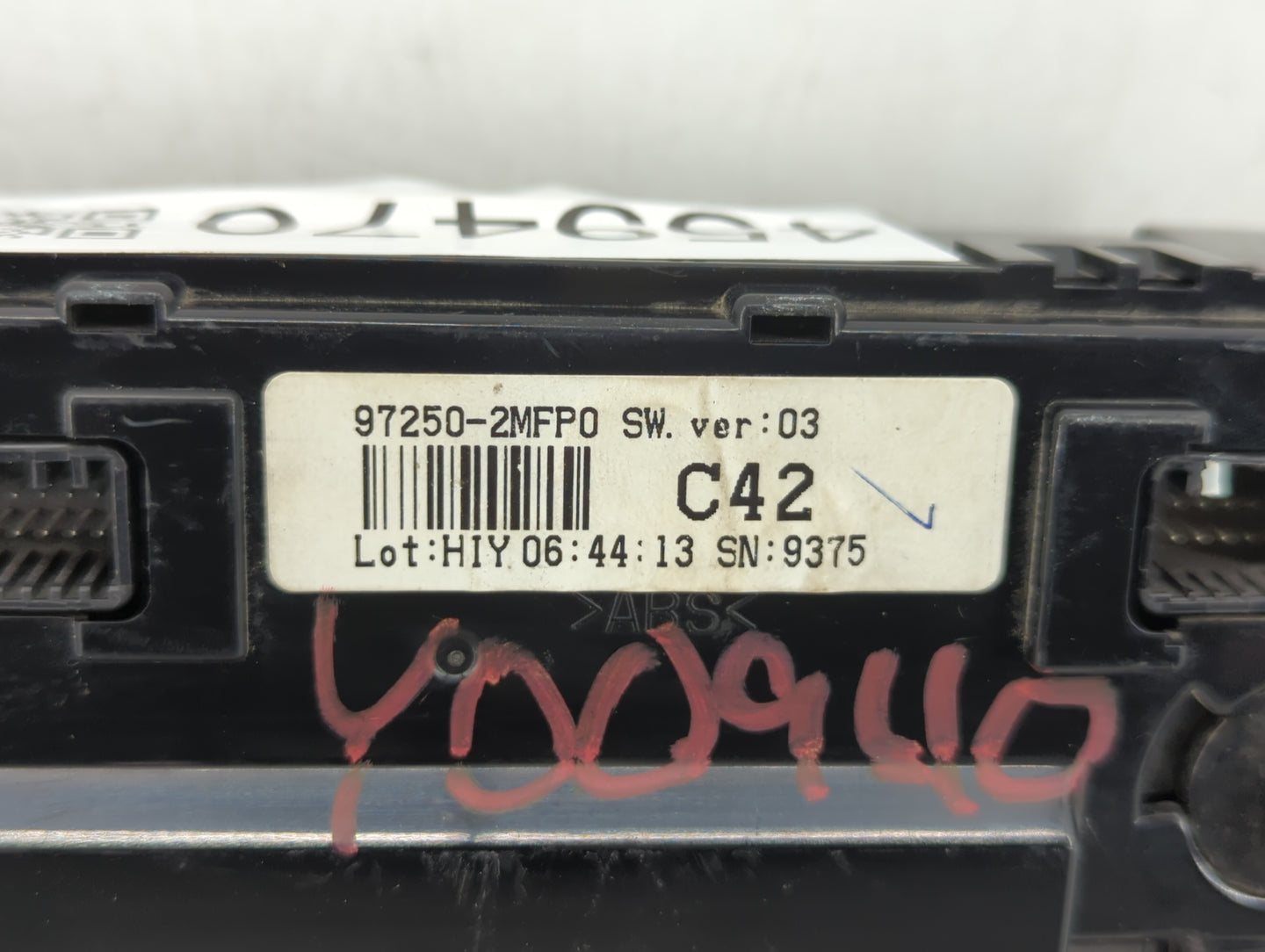 2013-2016 Hyundai Genesis Climate Control Module Temperature AC/Heater Replacement P/N:97250-2MFP1 97250-2MFP0 Fits OEM Used