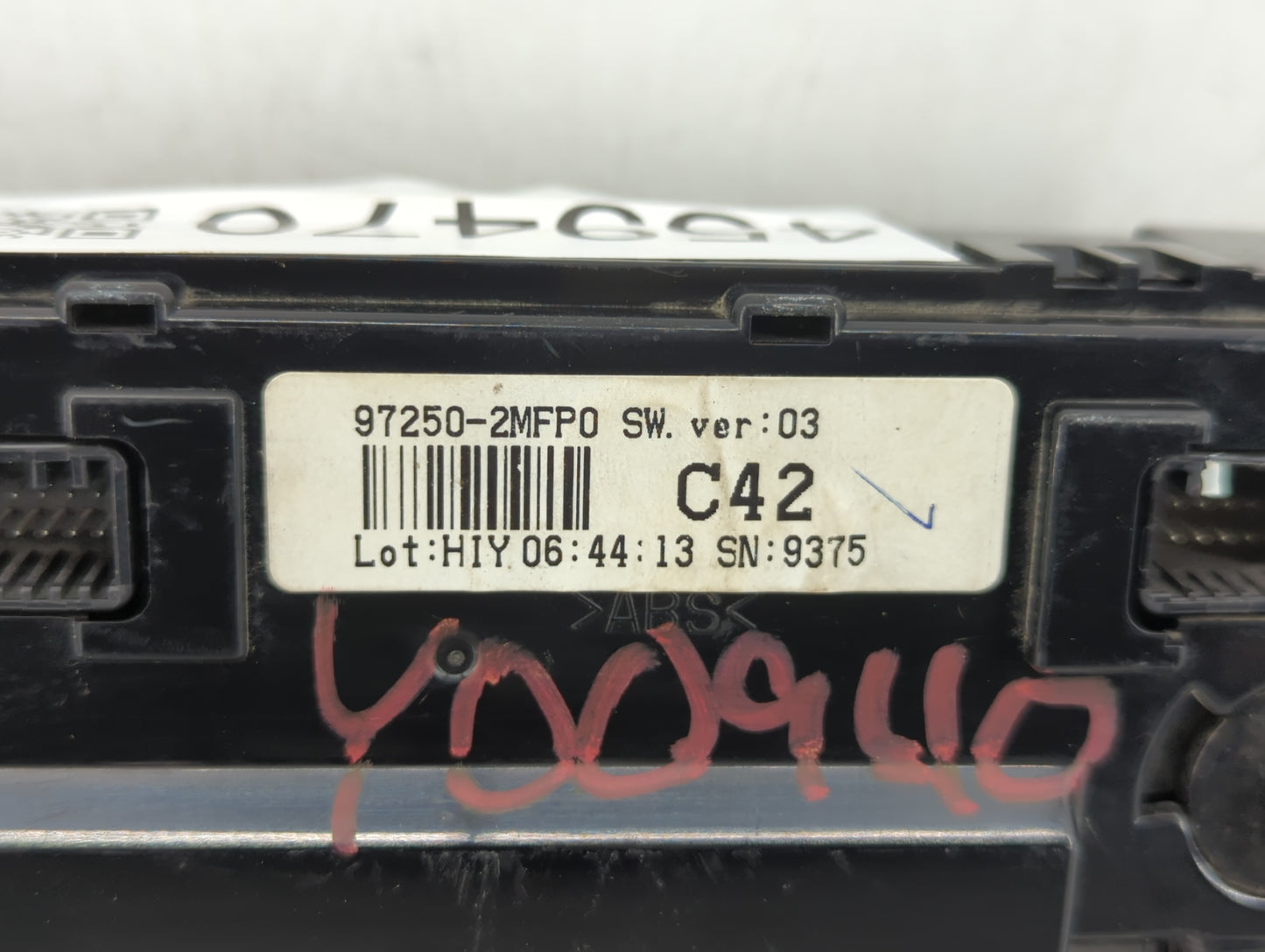 2013-2016 Hyundai Genesis Climate Control Module Temperature AC/Heater Replacement P/N:97250-2MFP1 97250-2MFP0 Fits OEM Used
