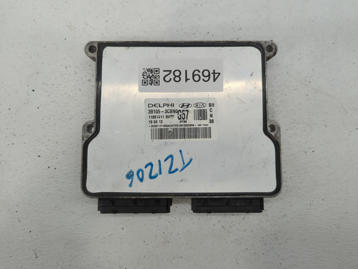 2012-2014 Hyundai Genesis PCM Engine Control Computer ECU ECM PCU OEM P/N:39105-3CBN0 95440-4F221 Fits Fits 2012 2013 2014 O