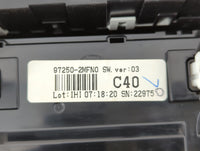 2013 Hyundai Genesis Climate Control Module Temperature AC/Heater Replacement P/N:97250-2MFNO Fits OEM Used Auto Parts - Oem