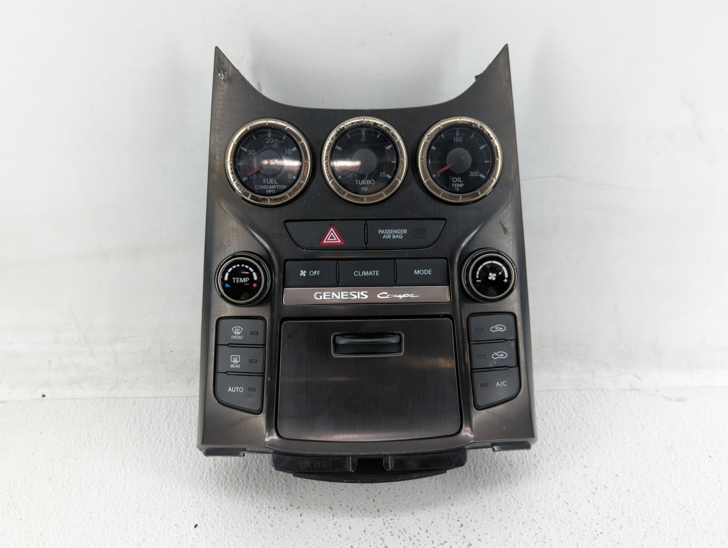 2013-2016 Hyundai Genesis Climate Control Module Temperature AC/Heater Replacement P/N:94300-2M800 97250 2MMC1 Fits OEM Used