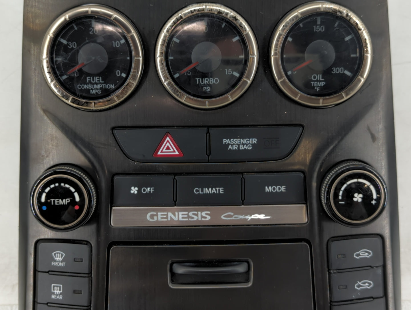 2013-2016 Hyundai Genesis Climate Control Module Temperature AC/Heater Replacement P/N:94300-2M800 97250 2MMC1 Fits OEM Used
