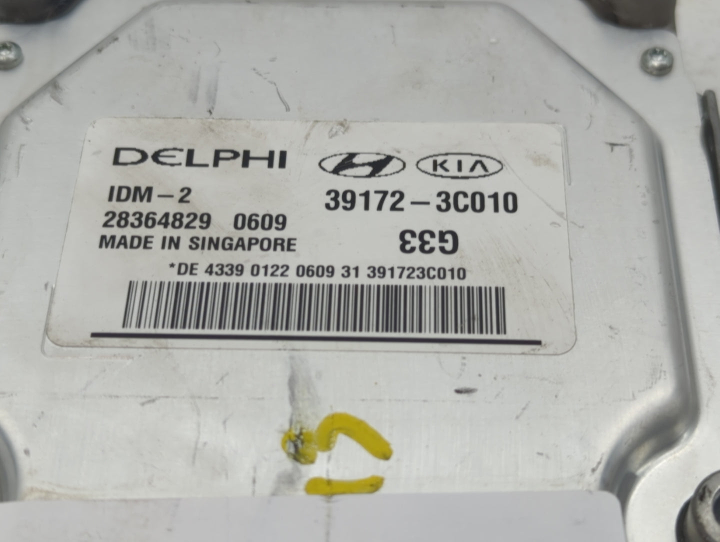 2012-2016 Hyundai Genesis PCM Engine Control Computer ECU ECM PCU OEM P/N:39172-3C010 Fits Fits 2012 2013 2014 2015 2016 201