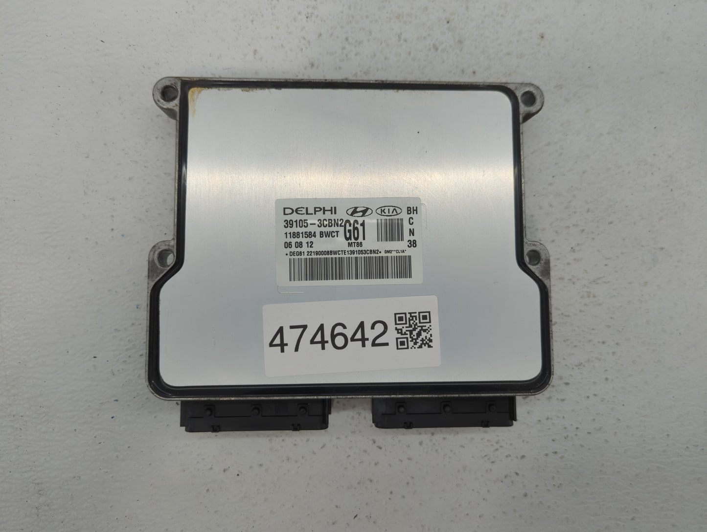 2012-2014 Hyundai Genesis PCM Engine Control Computer ECU ECM PCU OEM P/N:39105-3CBN0 95440-4F221 Fits Fits 2012 2013 2014 O