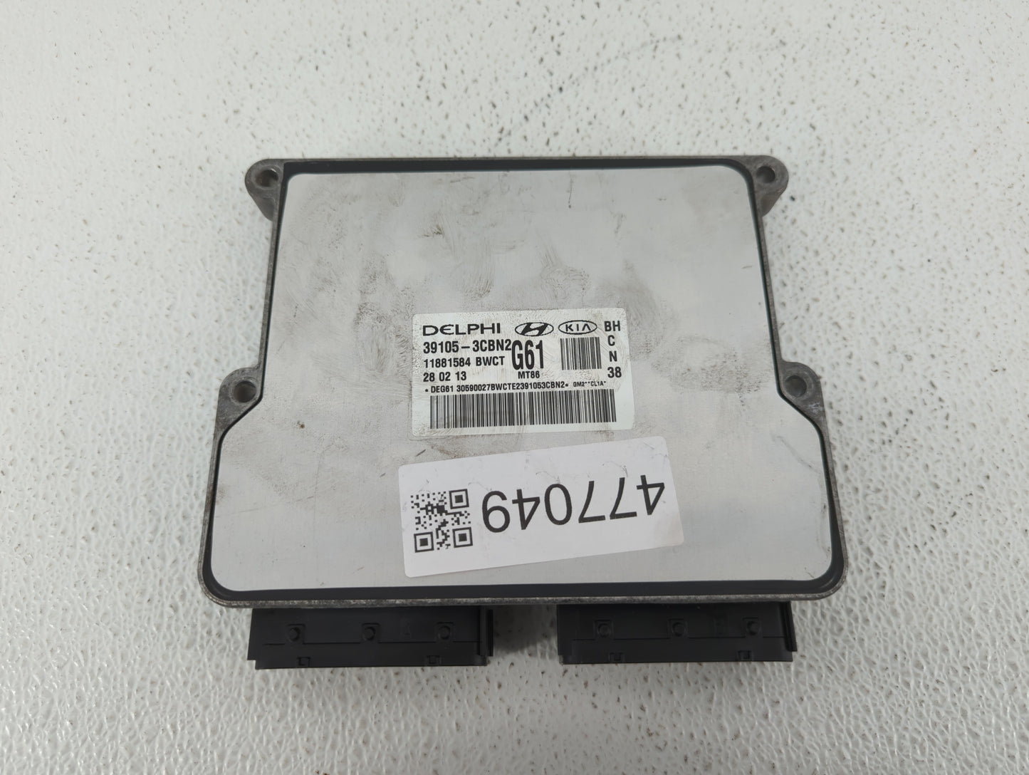 2012-2014 Hyundai Genesis PCM Engine Control Computer ECU ECM PCU OEM P/N:39105-3CBN2 39105-3CBN0 Fits Fits 2012 2013 2014 O