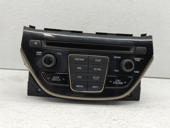 compare product 2013 Hyundai Genesis Radio AM FM Cd Player Receiver Replacement P/N:96180-2M117YHG Fits OEM Used Auto Parts