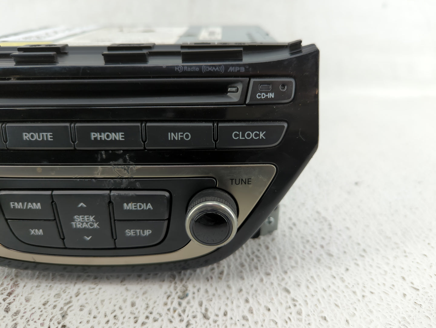 2013-2015 Hyundai Genesis Radio AM FM Cd Player Receiver Replacement P/N:96560-2M770YHG Fits Fits 2013 2014 2015 OEM Used Au