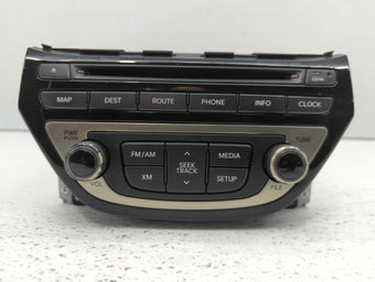 compare product 2013-2015 Hyundai Genesis Radio AM FM Cd Player Receiver Replacement P/N:96560-2M770YHG Fits Fits 2013 2014 2015 OEM Used Auto Parts